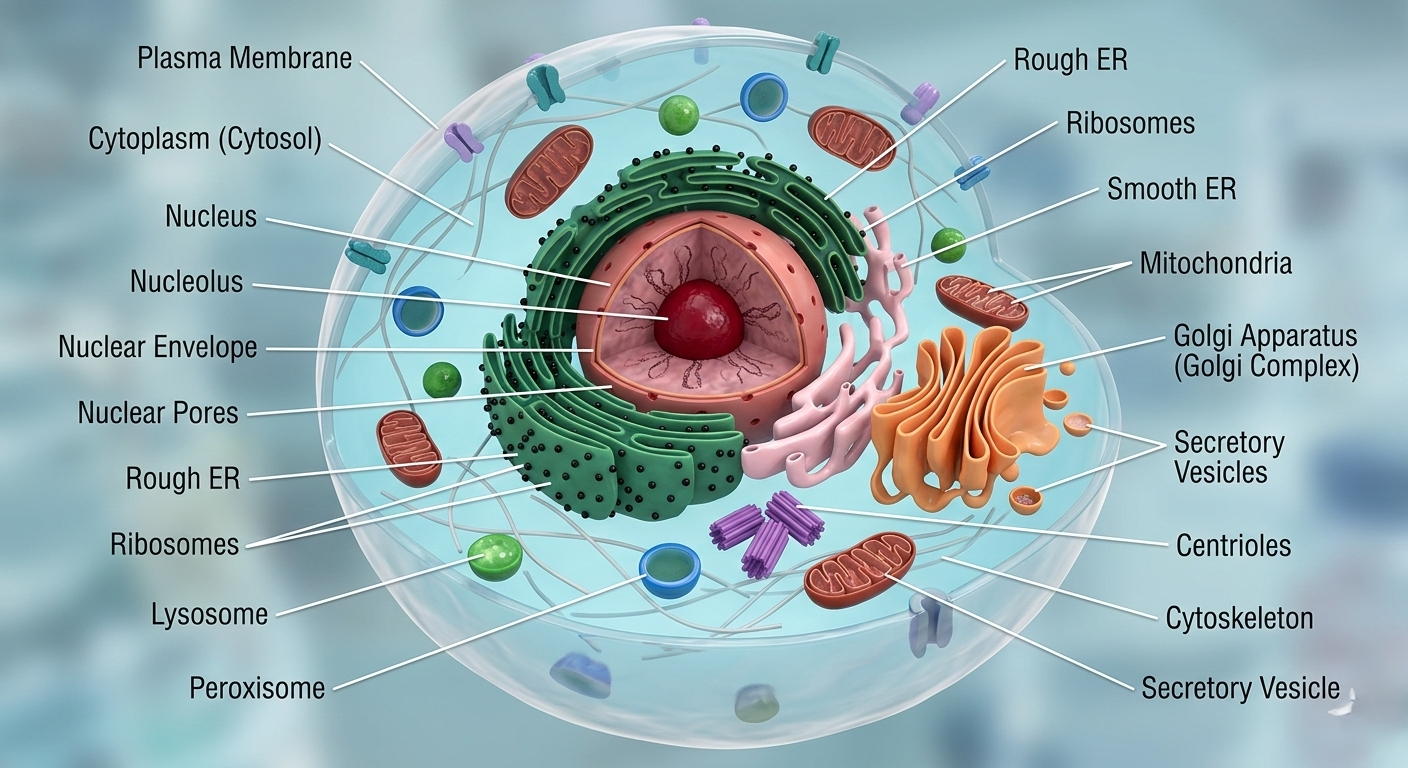 A typical Animal Cell